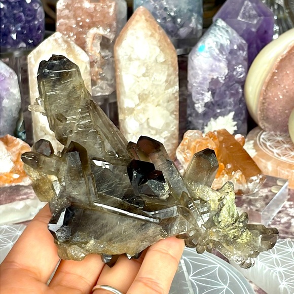 Jewelry - Smokey Quartz Cluster